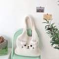 Flauschige Welpen Tragtasche