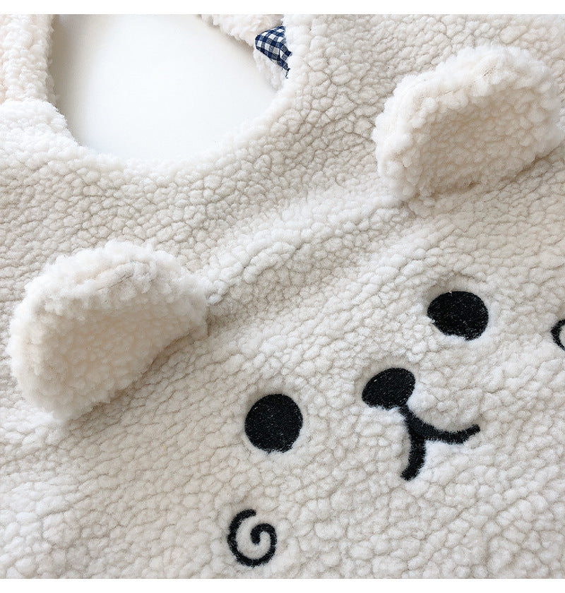 Flauschige Welpen Tragtasche