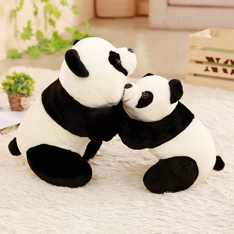 Liebende Kuschel-Panda
